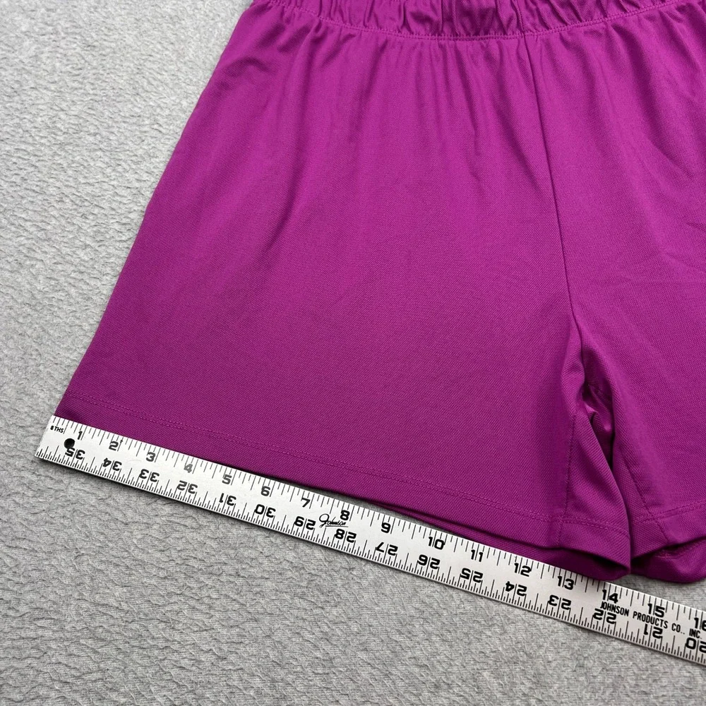Nike Shorts Womens XL Magenta Dri-FIT Attack Mid-Rise 5